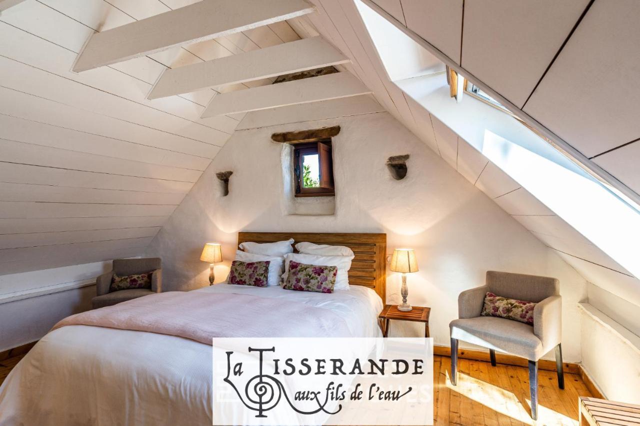 La Tisserande : Maison D'Hotes Creative & Ecologique 圣泰戈内克 外观 照片