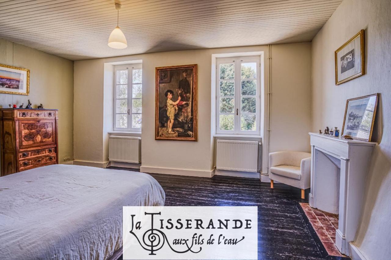 La Tisserande : Maison D'Hotes Creative & Ecologique 圣泰戈内克 外观 照片
