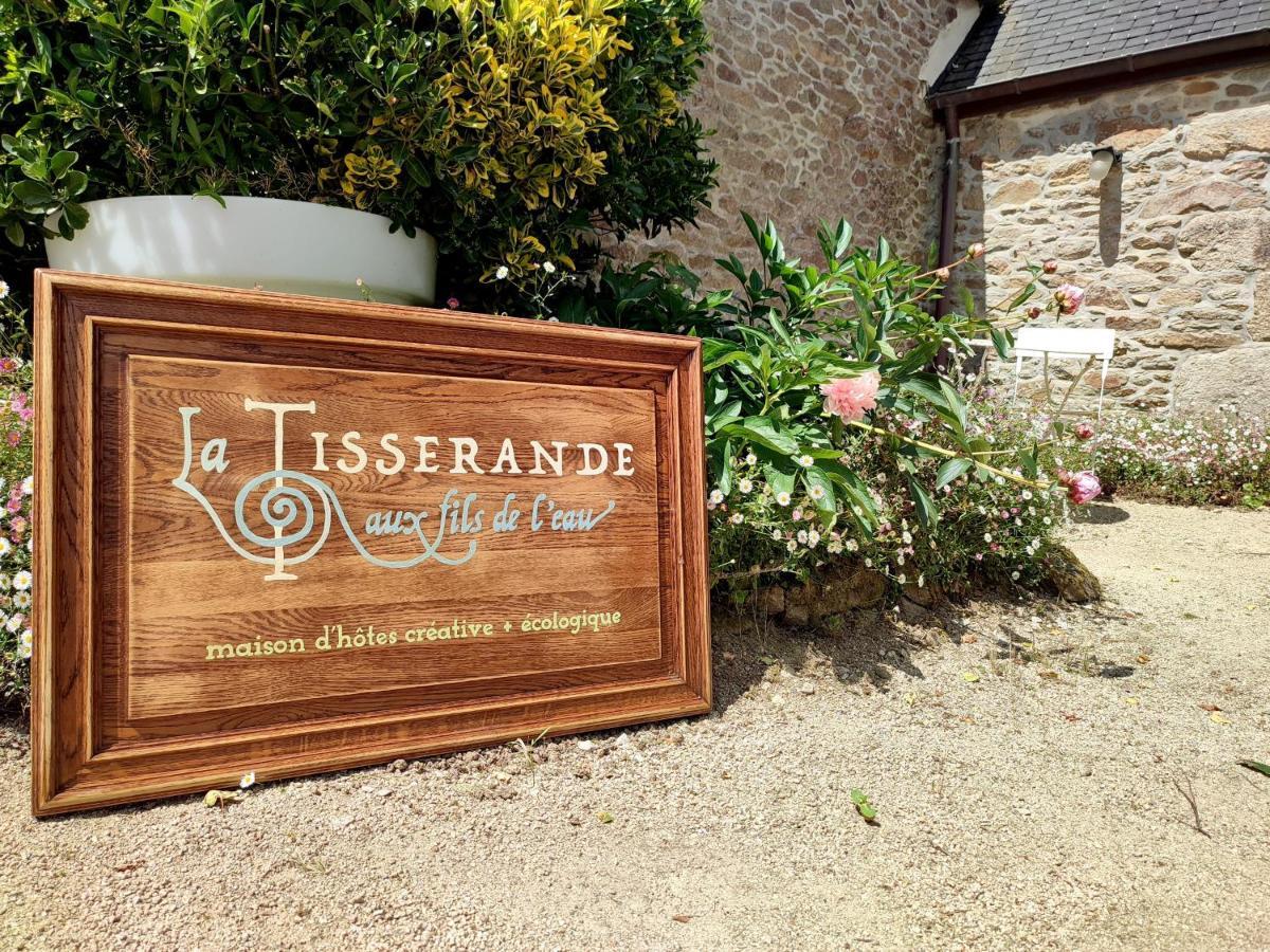 La Tisserande : Maison D'Hotes Creative & Ecologique 圣泰戈内克 外观 照片